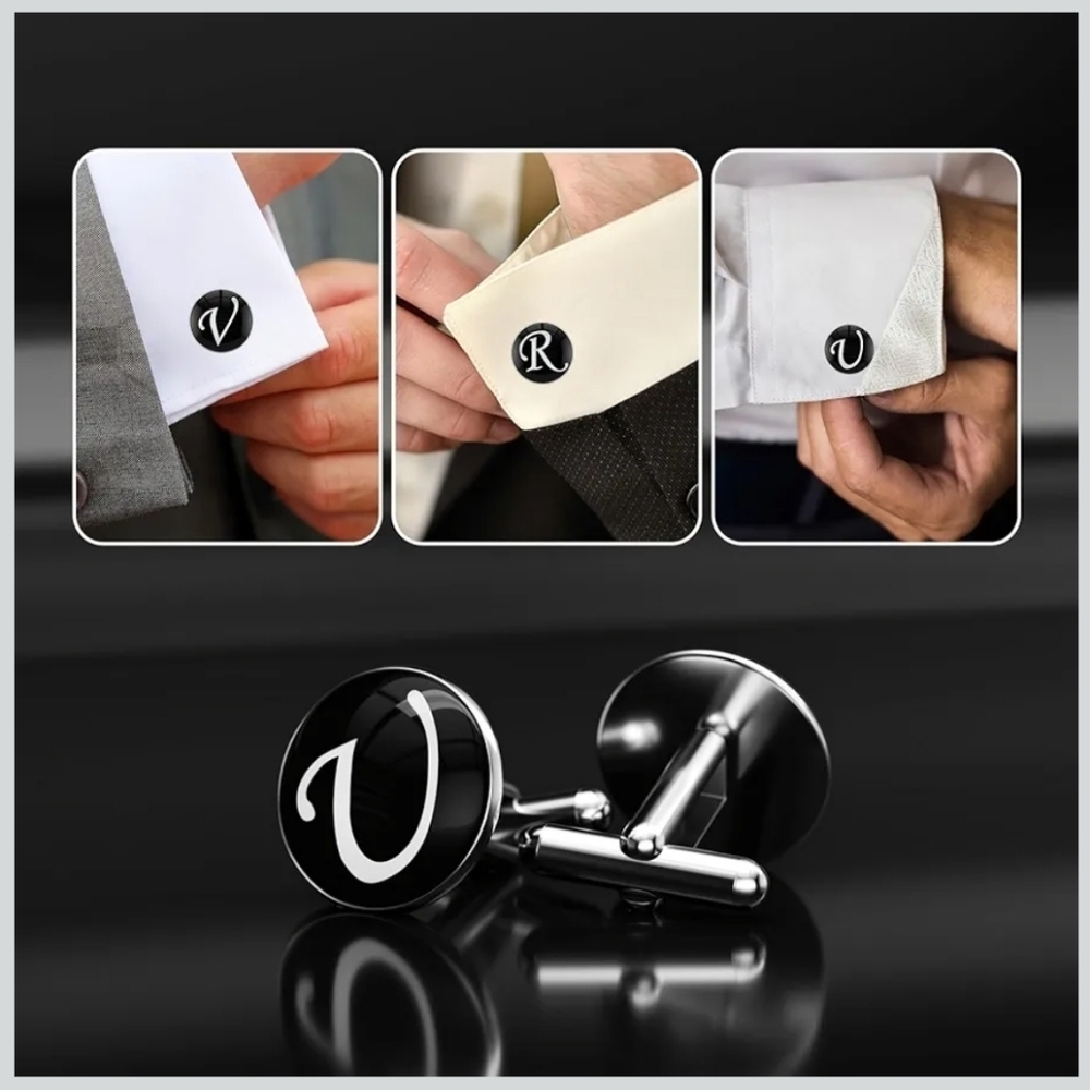 2025 Christmas Advent Calendar for Men - Includes 12 pairs of cufflinks - Picture 3 of 7